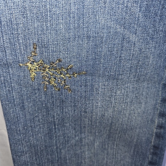 Lauren Jeans Co. Ralph Lauren Jeans Women's 6 Patchwork Boho Embroidered Velvet - Picture 10 of 16